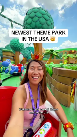 This is the NEWEST theme park in the USA 🤯 Welcome to Epic Universe which is the first theme park in the USA in over 20 years! You need to add Epic Universe to your USA travel bucket list 👏🏼    Epic Universe. USA travel. USA travel destination. #usatravel #USTravel #epicuniverse #themepark 