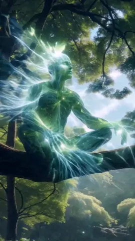 Forest spirit ✨ Want this magic in HD? Available on my Etsy — link in bio! 🎁 Seamless loop | No watermark | Instant download #fantasy #aiwork #forest #spirit 