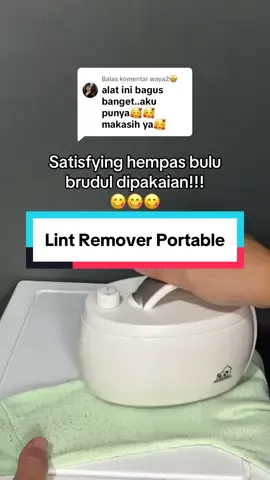Membalas @waya2🤩 bener-bener ngebantu bangettt 🙌🏻 #pandaoma #lintremover #lintremoverpandaoma #homeliving #pembersihbulu #foryou 