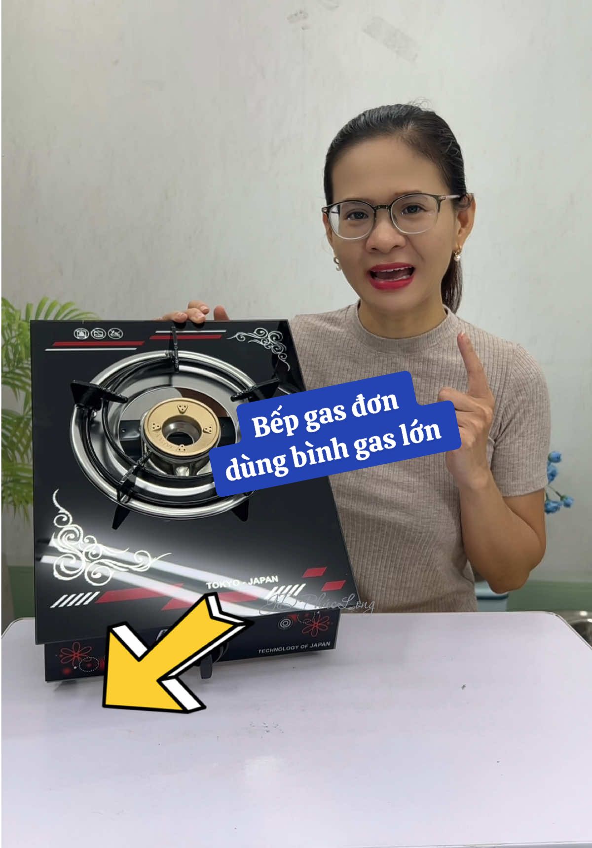 Bếp gas đơn dùng bình gas lớn #giadungphuclong #nhabep #giadungtienich #salengaydoi #salevuisinhnhat #bepgasdon #bepgas #bepga #kamachi 