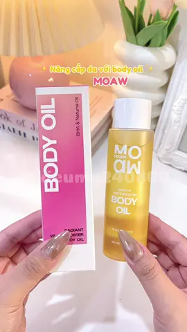 Da con gái mà mướt mịn mình nhìn còn thích huống gì mấy anh zaiii hẹ hẹ hẹ 🫢 #bodyoil #bodyoilmoawmoaw #chamdabody #fyp #xuhuong 