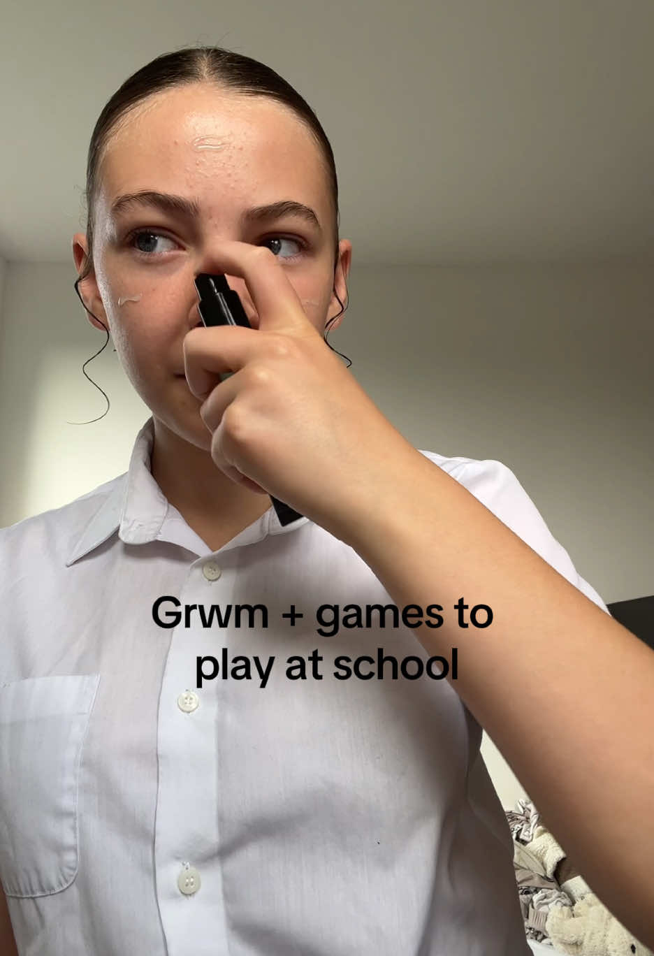 Grwm!! School addition #creatorsearch #microinfluencertiktok #grwm #yapping #games #school #howtogoviral #foryou #blowup #makeup #makemefamous #sendthistosomeone #streak 