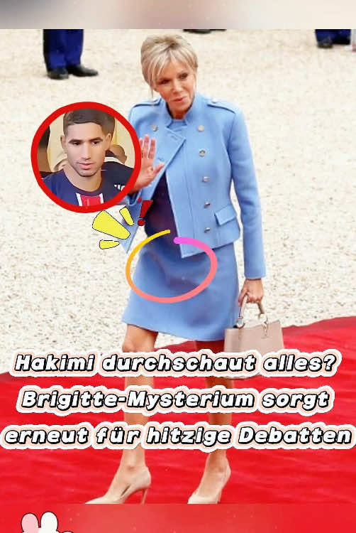 Hakimi durchschaut alles? Das Geheimnis um Brigitte wird mal wieder heiß diskutiert. Kein Wunder, dass er Brigitte mit vielsagendem Blick ansieht.#celebrity #tik_tok #Deutschland #foryoupage❤️❤️ #macron #macron #macron #brigitte #footballedit #soccertiktok 