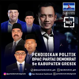 Di bawah kepemimpinan Bapak Jemmy Setiawan Ketua Plt DPC Partai Demokrat kabupaten gresik @Jemmy Setiawan. DPC Partai Demokrat Kabupaten Gresik @dpcpartaidemokrat_gsk  telah melaksanakan kegiatan   Pendidikan Politik di seluruh Kecamatan  Se - Kabupaten Gresik dengan melibatkan seluruh elemen partai mulai tingkat kecamatan hingga Kelurahan/Desa,toko masyarakat,toko pemuda. langkah ini dilakukan untuk mengevaluasi kinerja partai pasca pemilu 2024 & memanaskan mesin partai guna mempersiapkan langkah strategi politik kedepan dalam menghadapi pemilu 2029 mendatang. DEMOKRAT ... SIAP DEMOKRAT ... SETIA DEMOKRAT ... JAYA JAYA JAYA #dpcdemokratgresik  #pendidikanpolitik  #dpacdemokrat 