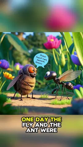 The fly laughed at the hardworking ant. But in the end… who do you think won? 🐜🪰💭 #HardWorkPaysOff #MoralStory #TheFlyAndTheAnt #storytimemakeup  #TheFlyAndTheAnt   #MoralStory   #HardWorkPaysOff   #StoryTime   #ShortStory   #AnimalStory   #TikTokStory   #KidsLearning   #EducationalContent   #LifeLessons   #AnimatedStory   #BedtimeStory   #WisdomTales