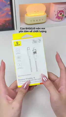 ✨ chỉ hơn 1 cốc 🧋mà đc 1 em dây sạc cao cấp chống đứt ✨✨✨ sặc nhanh lắm á #baseus #daysacdienthoai #daysacnhanh #thietbidientu #xuhuong #review #bosacnhanhiphone #daysacnhanh20w #viraltiktok #xuhuongtiktok 