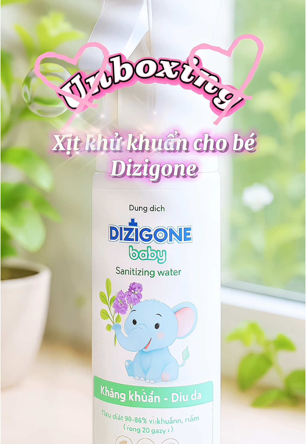 Xịt kháng khuẩn DIZIGONE Baby #xịtkhukhuanchobe #dizigone #mebimsuachamcon #tiepthilienket 