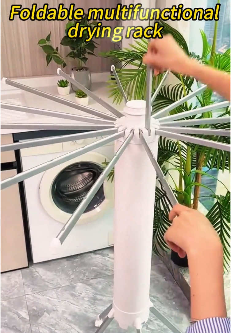 Octopus drying rack, baby drying rack, indoor balcony, household folding and mobile multi-functional octopus cooling hanger, no installation, folding storage and does not take up space#amazonfinds #homeimprovement #musthaves #amazonmusthaves #amazonvirtualtryon #amazonmusicproudheroes #amazonmusicjinglebelltok 