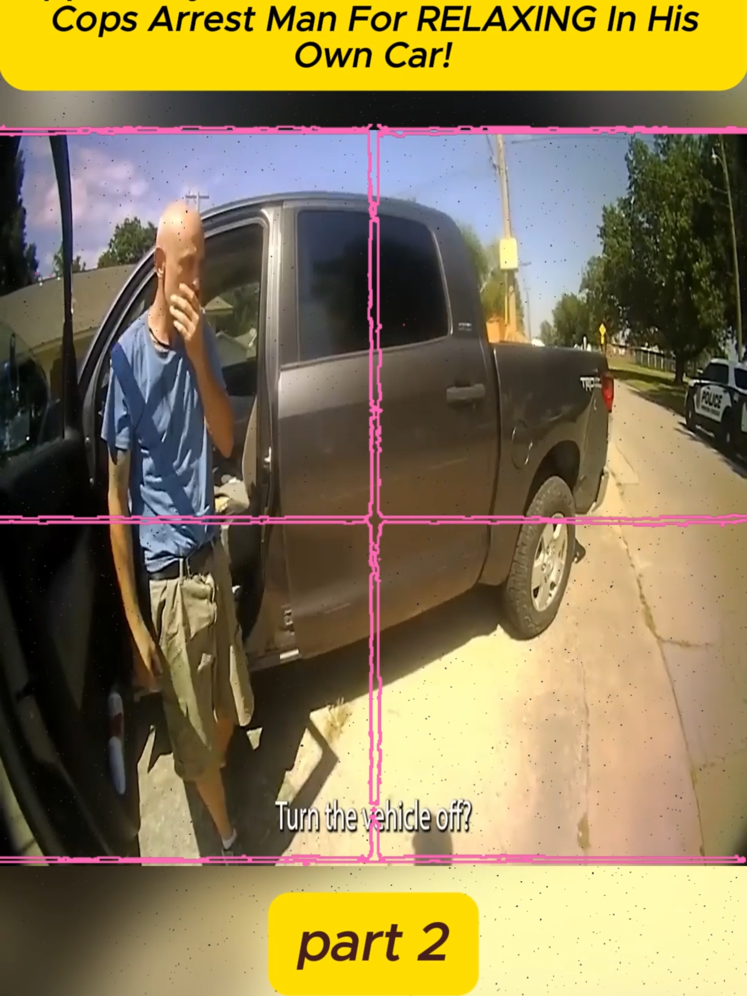 Apparently It's ILLEGAL To Take A Break! Cops Arrest Man For RELAXING In His Own Car! #cops #police #bodycam #audition