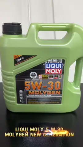 LIQUI MOLY 5W30 MOLYGEN NEW GENERATION 🔥🔥 #minyakhitam #engineoil #liquimoly #5w30 #fully 