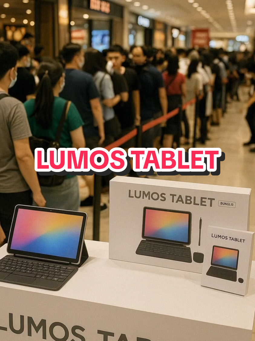 Experience seamless elegance. #LUMOSTablet #TechStyle #MobileComputing #ProductivityPowerhouse #NewTech #fyp #createtowin 
