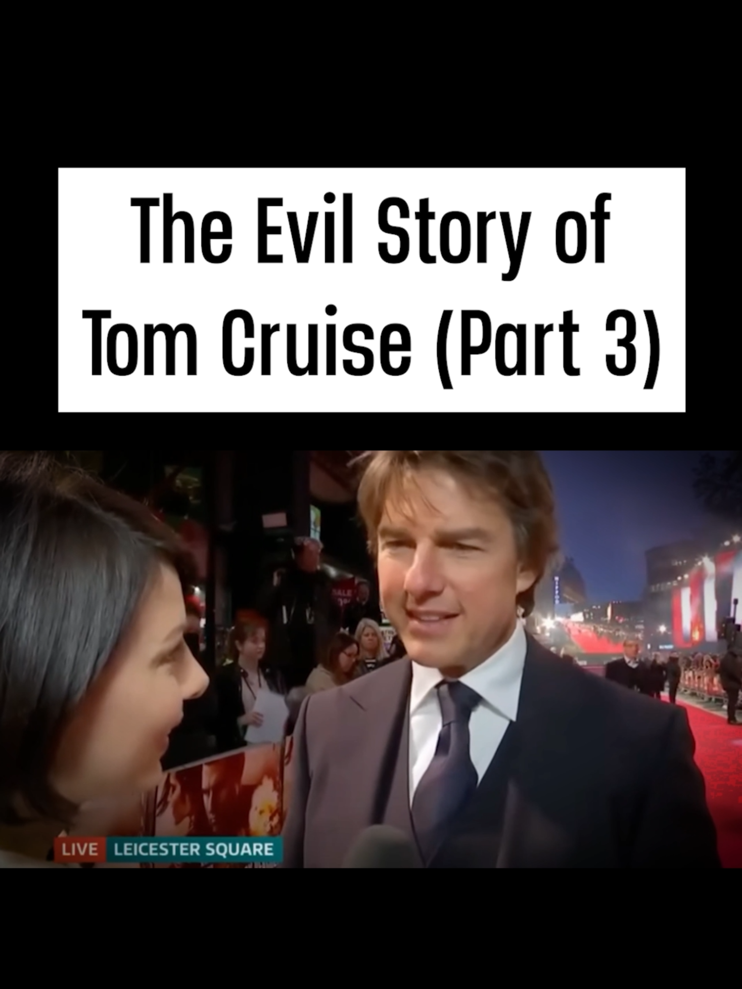 The Evil Story of Tom Cruise (Part 3) #Scientology #TomCruise