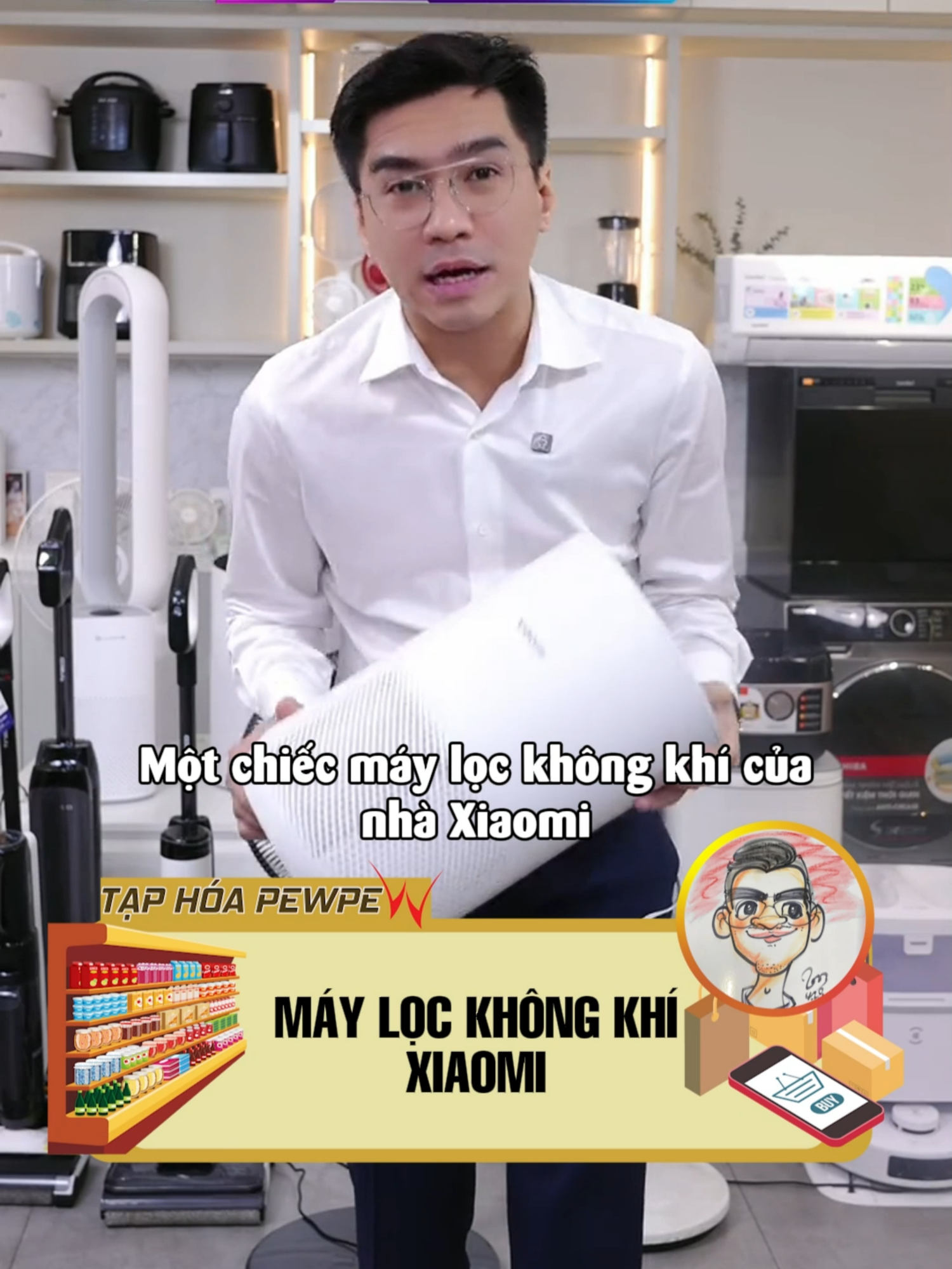 [REVIEW KHÔNG BOOKING] MÁY LỌC KHÔNG KHÍ 4 COMPACT CỦA XIAOMI Sản phẩm có công suất 27W lọc sạch hiệu quả trong không gian phòng từ 16 - 27m2, màng lọc HEPA hiệu suất cao, hiệu quả lọc sạch vượt trội, bảo vệ sức khỏe. Trang bị đèn báo chất lượng không khí 4 màu, dễ dàng theo dõi. Động cơ DC không chổi than cực kỳ yên tĩnh và tiết kiệm điện. Có thể điều khiển thông minh qua điện thoại trên ứng dụng XIAOMI HOME. Rất mong quý kháng hàng/ khán giả có thể để lại bình luận/ góp ý hay sản phẩm quan tâm nhé. * Chúng tôi nhận hoa hồng từ các nhãn hàng khi bán/ giới thiệu/ trải nghiệm các  sản phẩm được liên kết với video này. * #pewpew #taphoapewpew #maylockhongkhi  #xiaomi