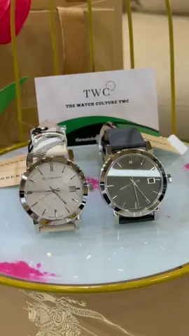 💛🤍🖤#burberrywatch #watch #twc 