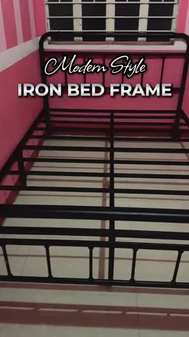 Bed Frame na mura’t matibay! #bedframe #ironbed 