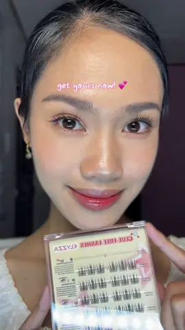 no wonder THE miss toni sia recommended this style! 😍💖 this is, in my opinion, the prettiest one among the other styles. the density of the cluster lashes and the curl are so good in person and in camera! @ELYZZA 🥰💕 #elyzza #elyzzaph #lambkin #gluefreeeyelashes #clusterlashes #falseeyelashes #lashes #makeupph #BeautyTok #fyp #creatorsearchinsights 