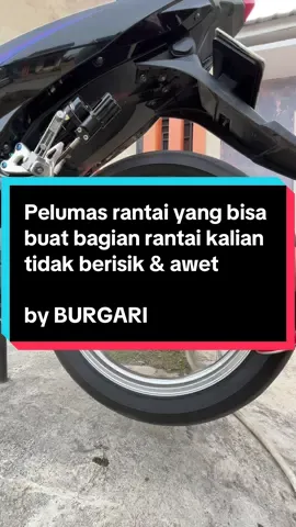 Ternyata produk @Burgari Grease bisa menyelesaikan semua permasalahan kalian, termasuk permasalahan suara rantai yang berisik 🫵🏻😂 #mxking150 #mxking #burgari 