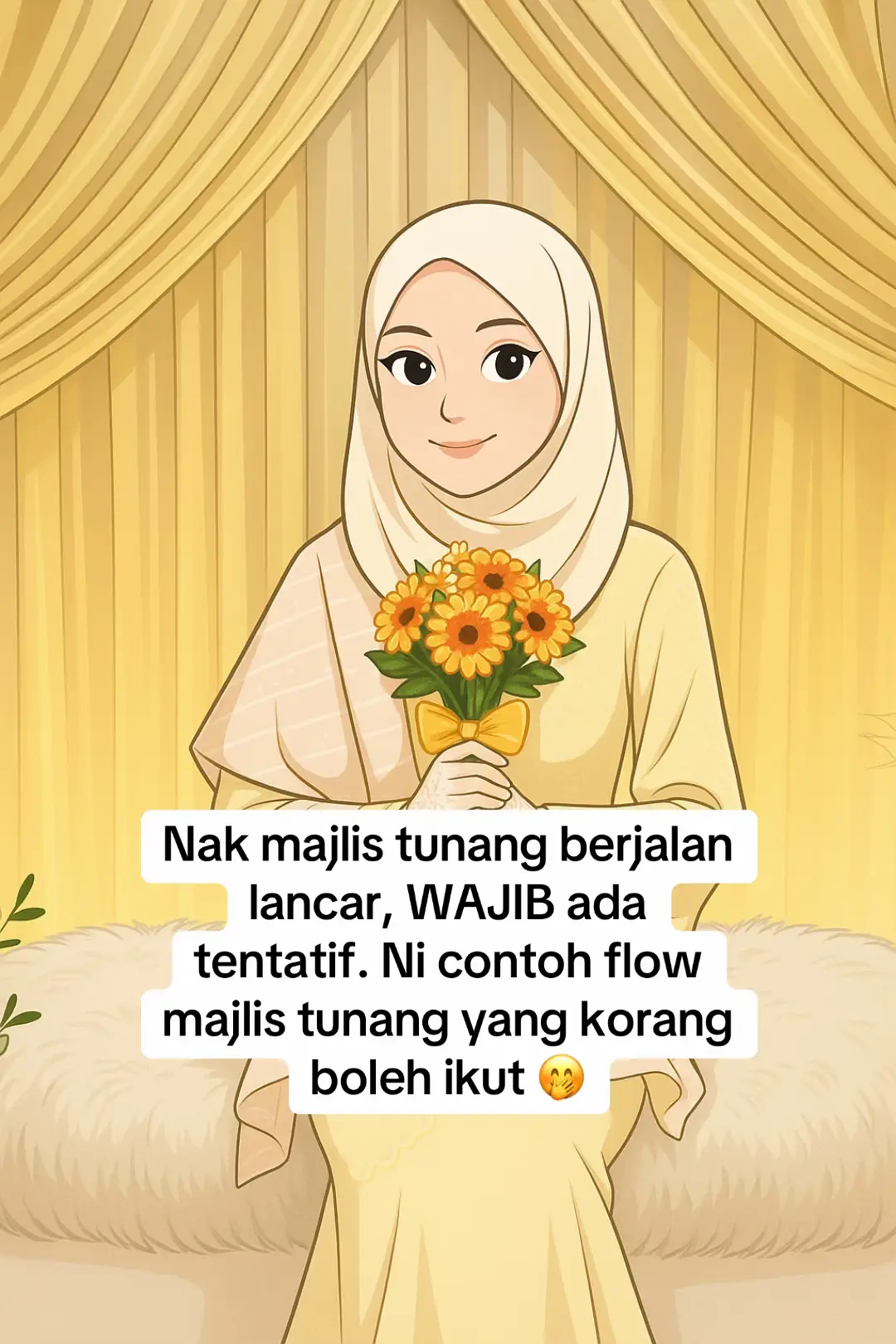 Kalau taknak majlis tunang kelam kabut, jom cuba tentatif majlis tunang macam ni 🙊💍  #majlistunang #fyp #tunang2025 #weddingprep #tentatif #tunangkahwin #bridetobe #engagementplanning