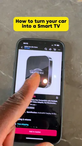 This car video box transformed my car 😍 #tiktokmademebuyit #mrtov #creatorsearchinsights #dealdrops 