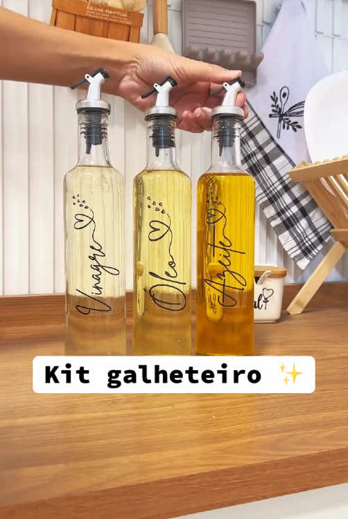 Gostou? Comente “QUERO” para receber o link 💖 #galheteiro #casa #cozinha #shopee #fyp #foryoupage 