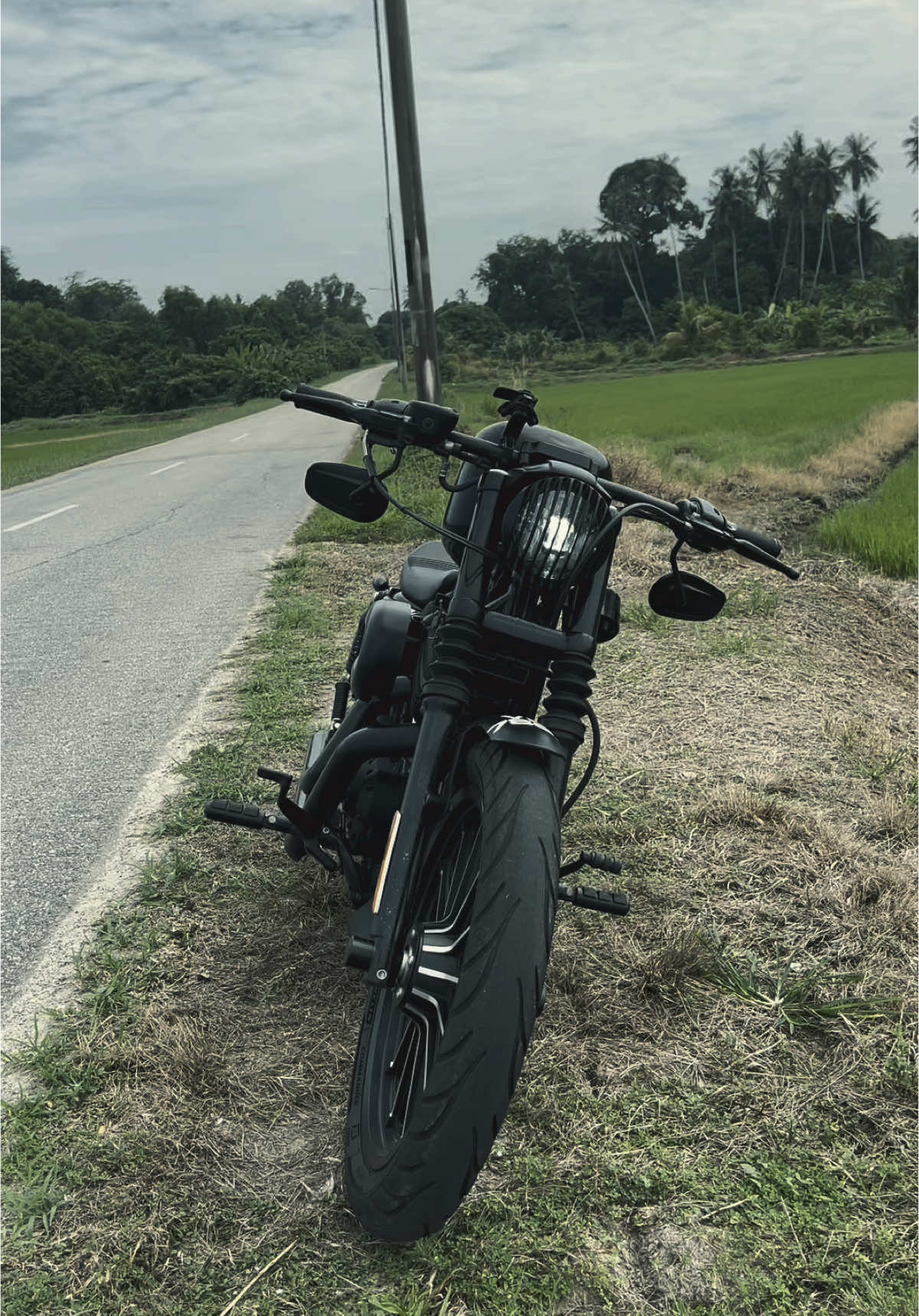 Moto orang tua🥸 #iron883 #harleydavidson #bobber #sportster 