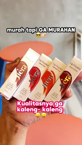 Yakali peptint Jiera cuma 30 ribuan gak di borong? 😭😭😭  Cuss checkout di LIVE!  Belanja bisa lebih hemat loh Jiers! 💖🙌🏻 #jiera #jieraofficial #jierapeptint #bibircantik #makeuptutorial #makeupmurah #makeupremaja #kbeauty #4u  #promolive #promomakeup 