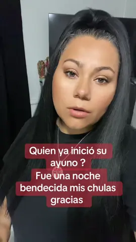 Buenos días muchachas bendiciones listas para el ayuno 