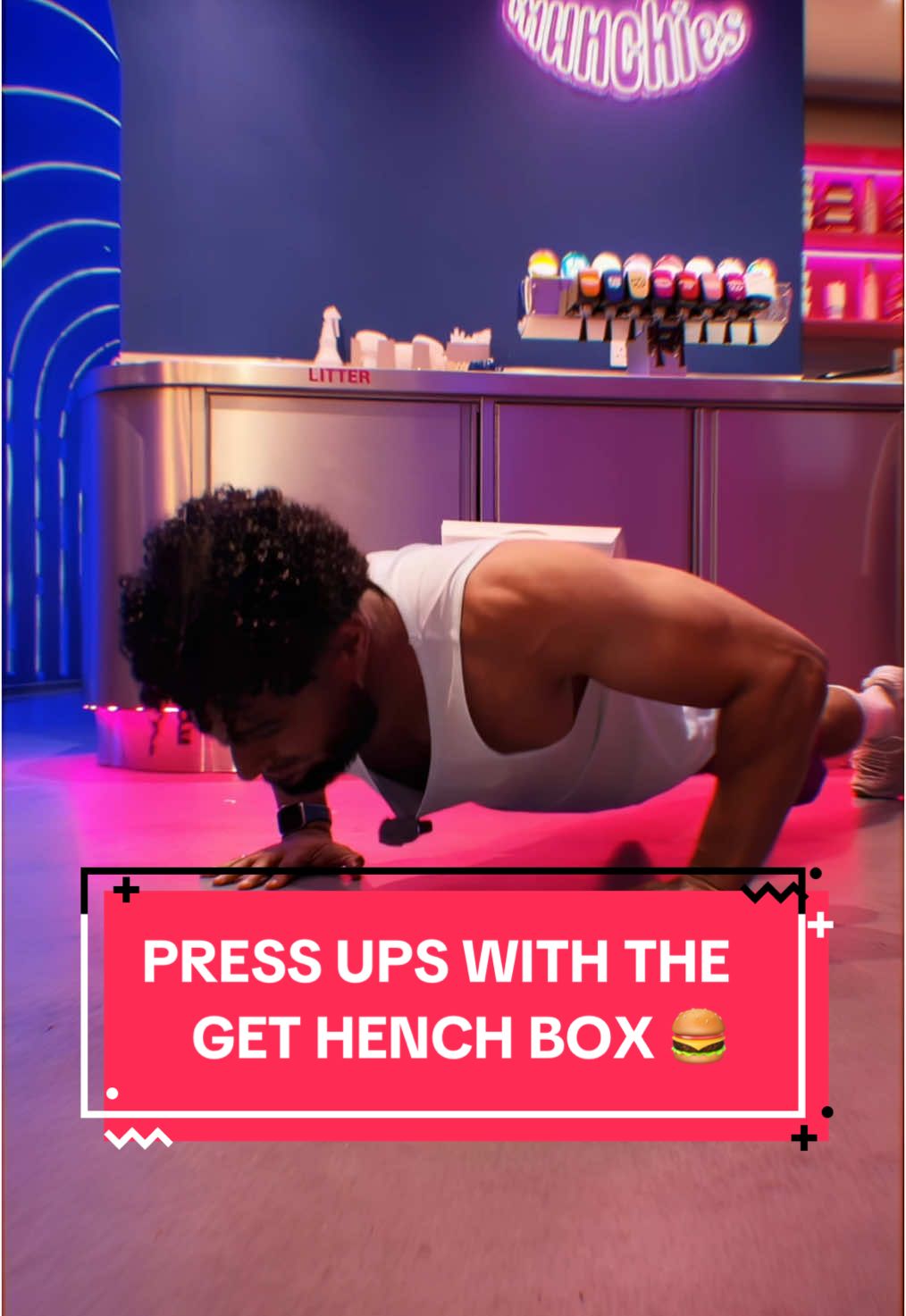 When the Get Hench Box becomes part of your workout plan 🏋️‍♂️ Now serving gains in burger form 🍔 #Munchies #Doncaster #Sheffield #Rotherham #foodspots #halalfood 