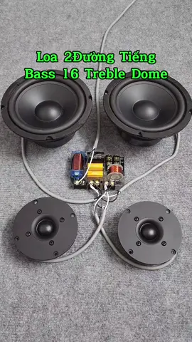Loa 2 đường tiếng bass 16 #quangminhaudio #xuhuongtiktok #loabasss16 #p8816 #trebledome #treblelua #p03ver2 