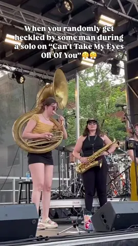 🗣️🗣️ YEAH GIRL GO 🗣️🗣️ #greenvillejazz #tuba #sousaphone #brass #horns #brassqueensnyc