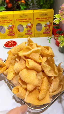 Ăn là mê không điểm chê chỉ có thể là bánh phồng tôm nhà Lệ Quân Food #HảoThíchVàoBếp #thíchvàobếp #thíchnấuăn #nấuăncùngtiktok #vàobếpcùngtiktok #mónngonmỗingày #bánhphồngtôm 