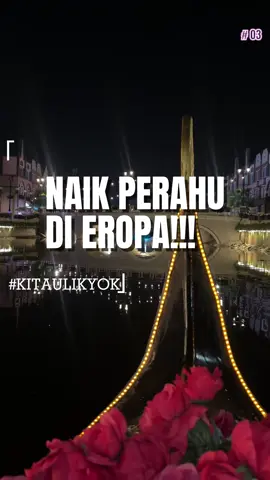 Main di eropa nyobain perahu kayu lewatin london bridge🙏 #kitaulikyok 