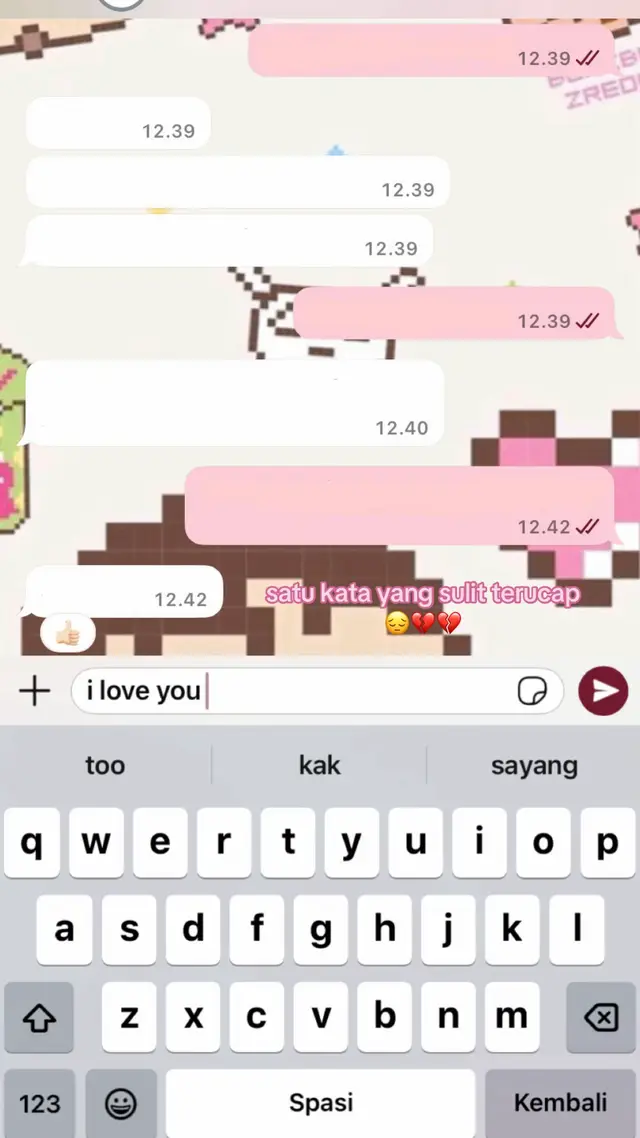 SUSAH BGT KANN? 😩 #fyp #chat #crush  #foryou #lewatberanda #4u #gasukaskip📵 #iloveyou #fyppppppppppppppppppppppp 