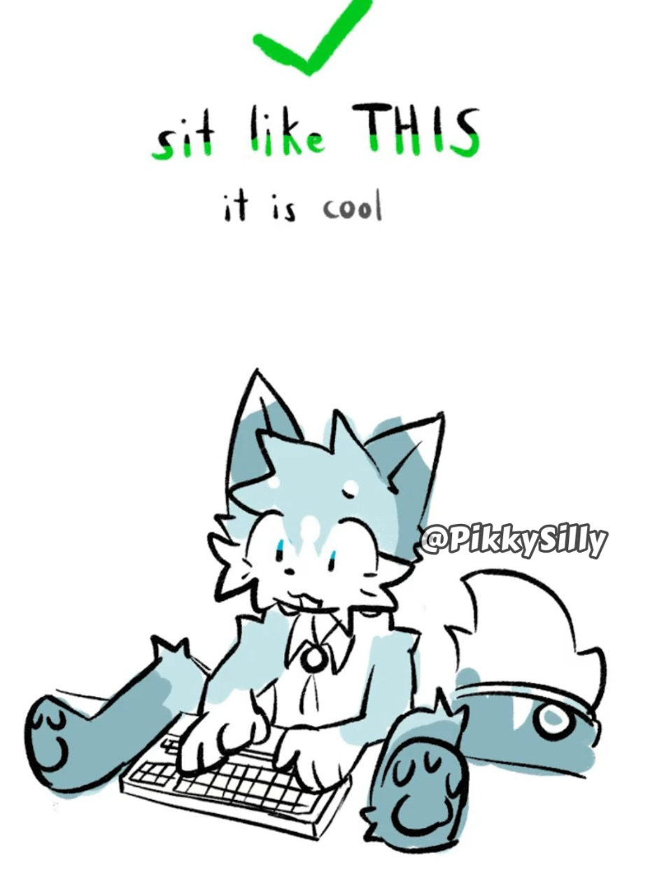 Posture check #furry #furryfandom #voiceover #fyppp 