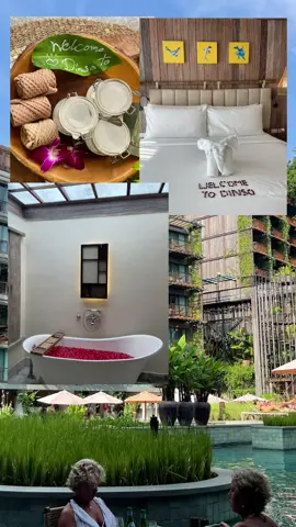 Dinso Resort & Villas Phuket  Best view, service and welcome drink ever! 10 out of 10 ✅😻 #fyp #ฟีดดดシ #phuket #phuketthailand #thailand #thailand🇹🇭 #dinsoresort #dinsoresortphuket @Dinso Resort & Villas Phuket 