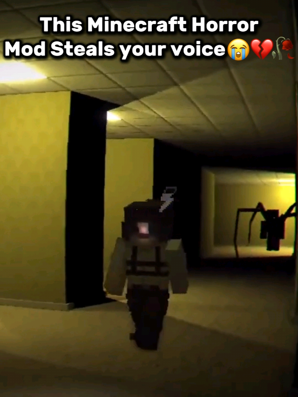 Best Horror Mod #Minecraft #horror #backrooms #mimic  #scarygames #funnymoments #viral 