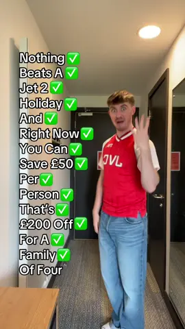 Nothing beats a JET 2 holiday 