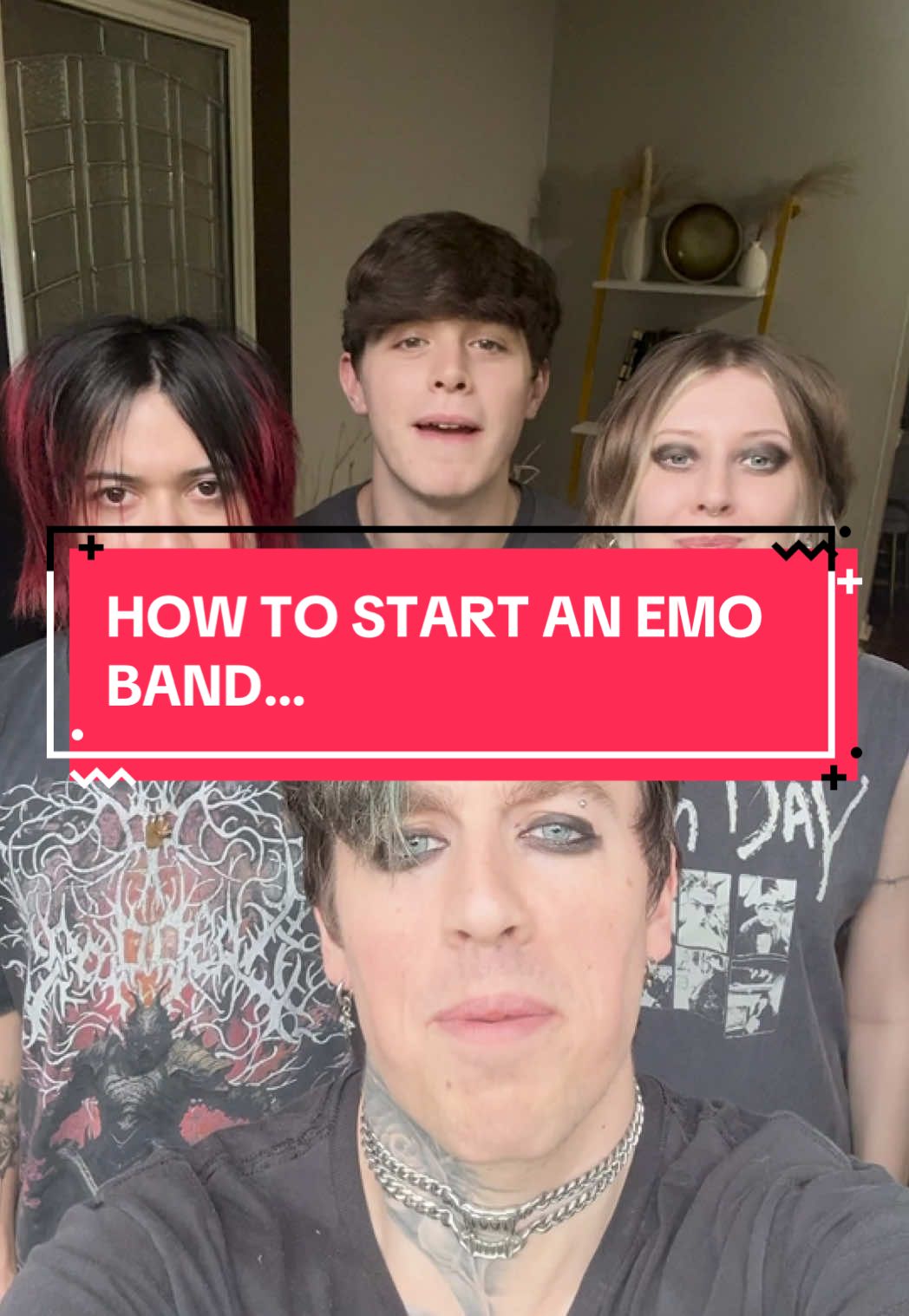 How to start an emo band. Accurate? What did we miss? Sh0w an emo… #emo #goth #alternative #rockband #music 