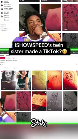 ISHOWSPEED’s twin sister made a TikTok?😳 #Fyp #viral #germany #fifa #speed #ishowspeed #uefa #champions #football #Soccer #ucl #uclfinal #psg #intermilan #championsleague #uefachampionsleague #bayern #bayernmunich #ishowspeed #speedclips #ishowspeedclips #live #twitch #youtube #clips 
