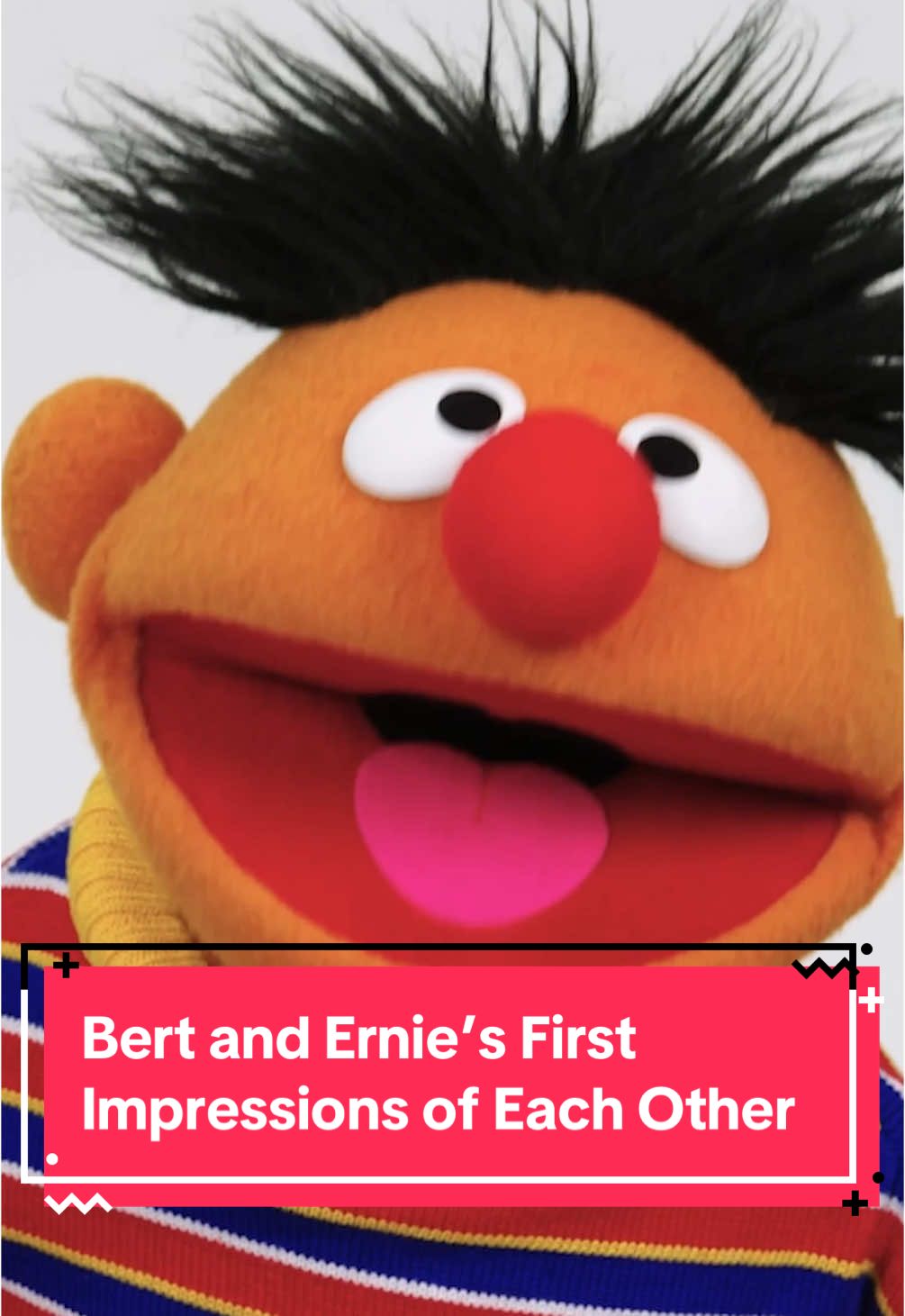 We're not going to imply anything, but we'll just say – we hope these two roommates are having a very nice June. 🙂 Watch more of the #SesameStreet #FriendshipTest at the link in bio. #BertAndErnie #Muppets 