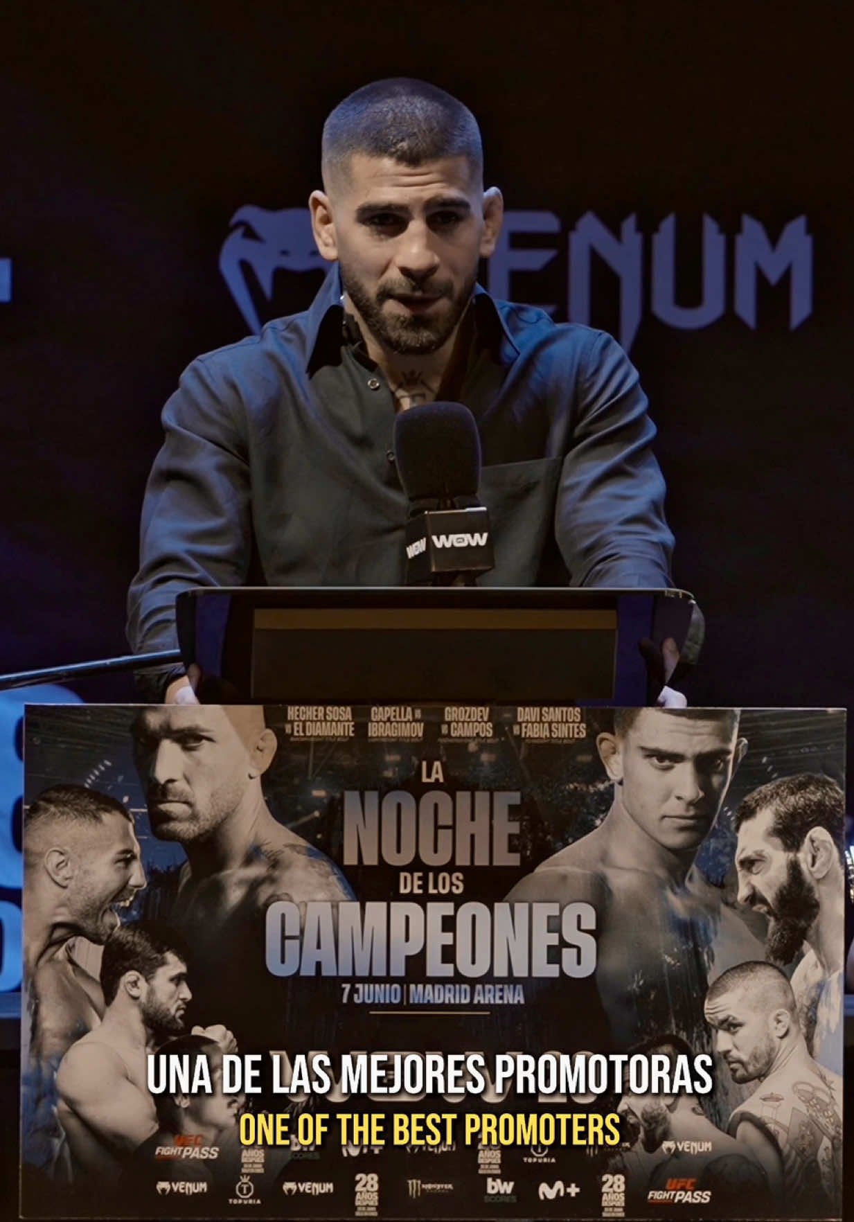 En solo dos días viviremos un evento histórico en @wowfc. ¿Quiénes son vuestros ganadores? / In just two days, we’ll witness a historic event at WOW 20. Who are your winners? #mma #UFC #sports 