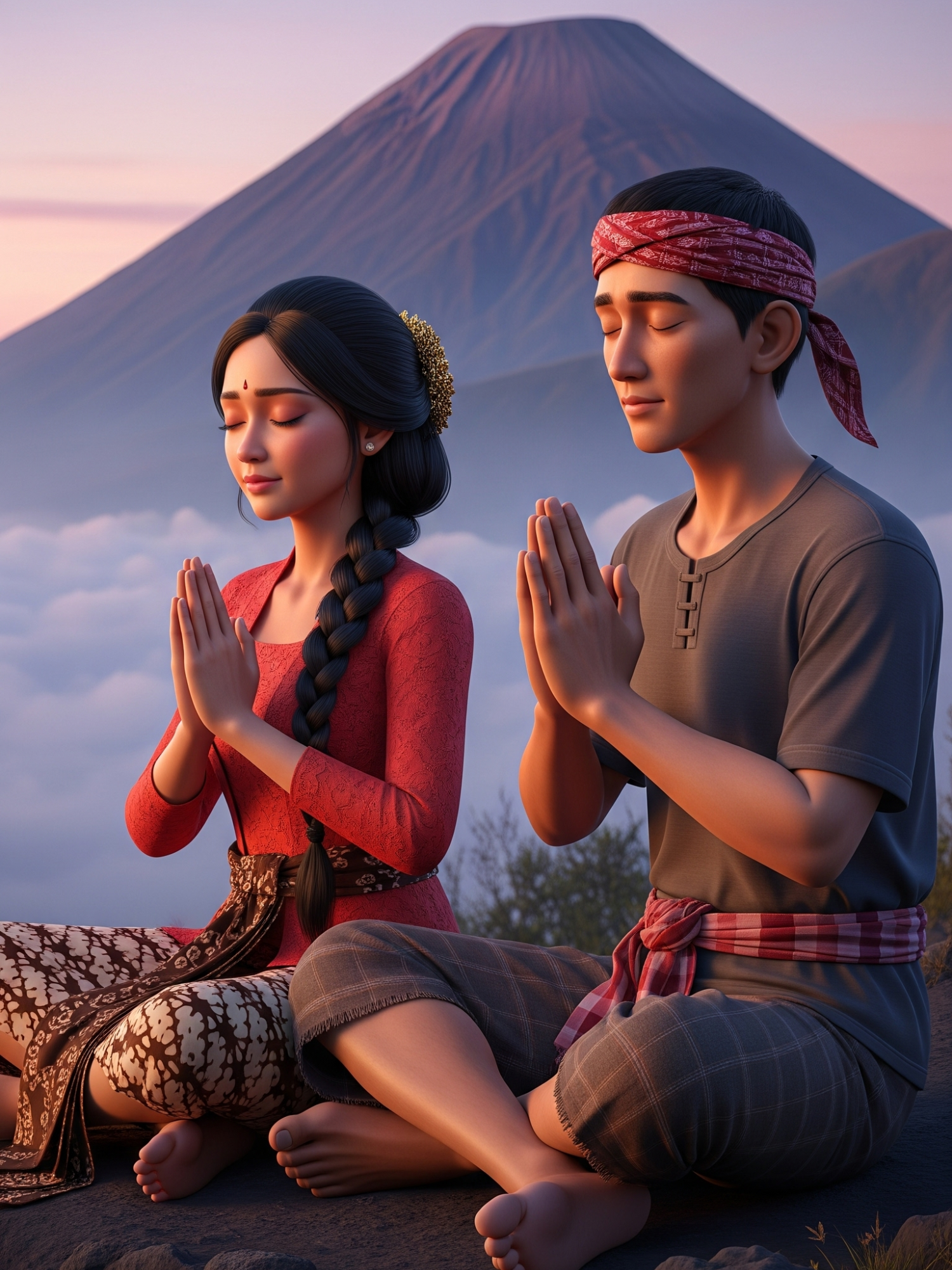 Legenda Gunung Bromo: Kisah Cinta dan Pengorbanan Raden Kusuma 🌋💔” 