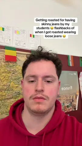 Getting roasted for wearing skinny jeans #fypシ #fyppppppppppppppppppppppp #trending #follow #latino #latina #tiktoker #internet #teachersoftiktok #teacher #teacherlife #teachers #teacherproblems 