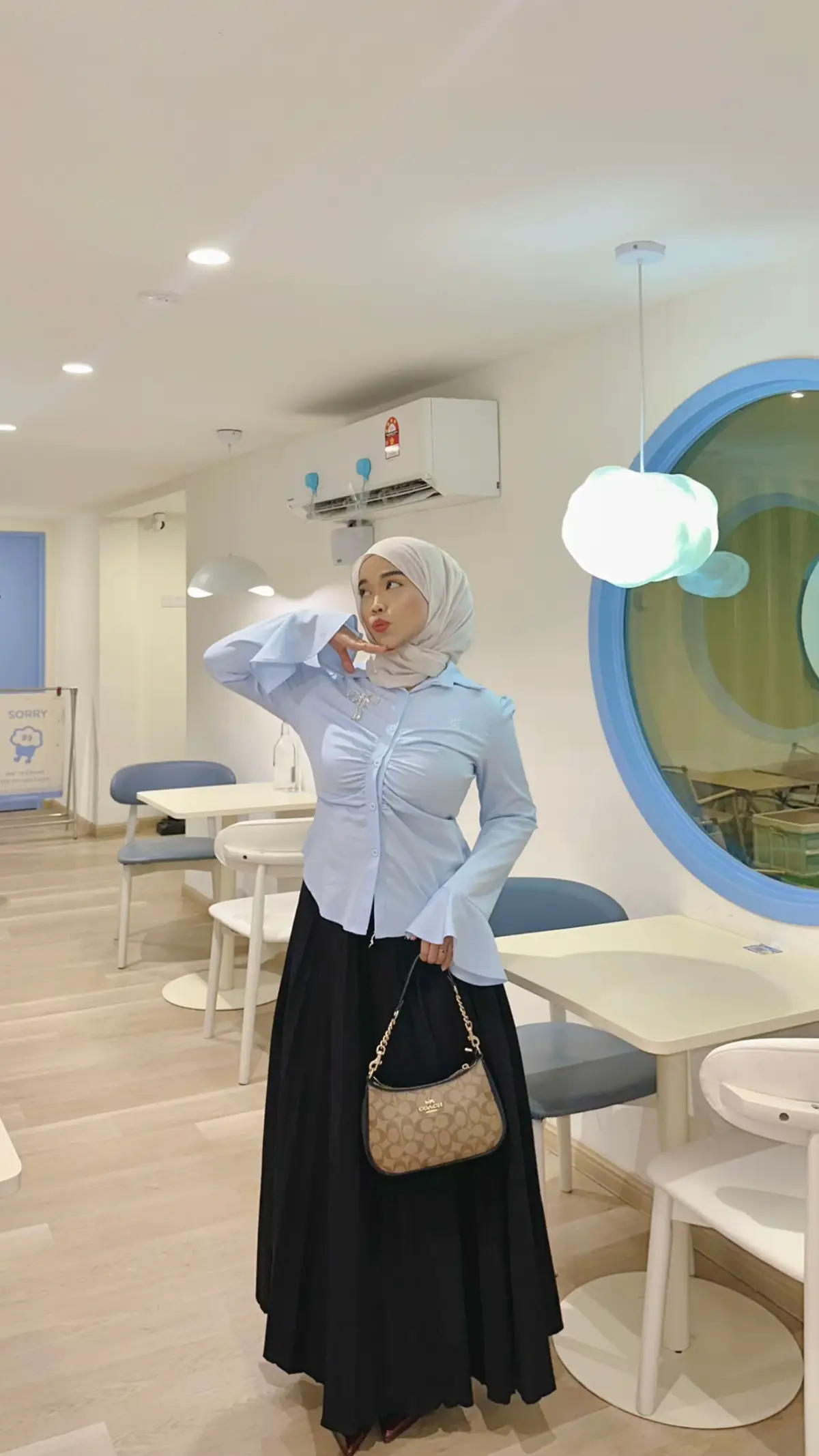 Sipping serenity ☁️🫧 🐳❄️ 🌀