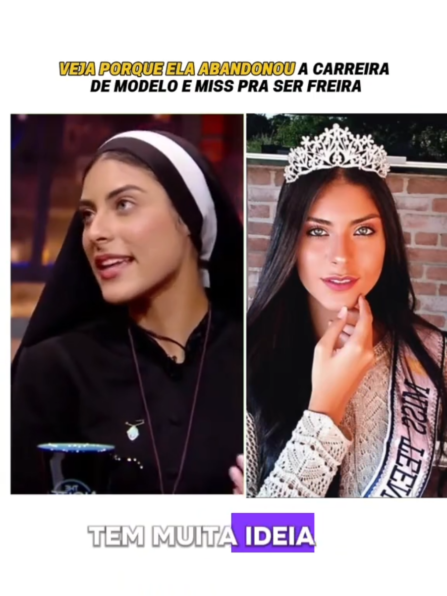 Um pouco da história da freira que está encantando o Brasil. #irma #eva #danilogentili #sbt #brasil #seleçãobrasile #padre #missa #woman #mulher #linda #padre #padres #pastores #papa #irmã #evangelicos #patriotas @BARCELLOS @BARCELLOS @BARCELLOS 