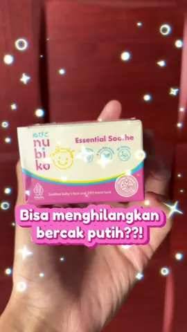 Akhirnya nemuin jg skincare yang buat memudarkan bercak putih. Jujurly kaget banget dan baru sadar kalo ada bercak putih di punggung🥹. Makasih @Nubiko.id @Story Of Nubiko @Nubiko Community sudah menciptakan formula Essential Soothe🥹🫶🏼 love sekeboon #nubiko #essentialsoothe #pelembabwajahanak #byebercakputih #nubiclass #eschallenge