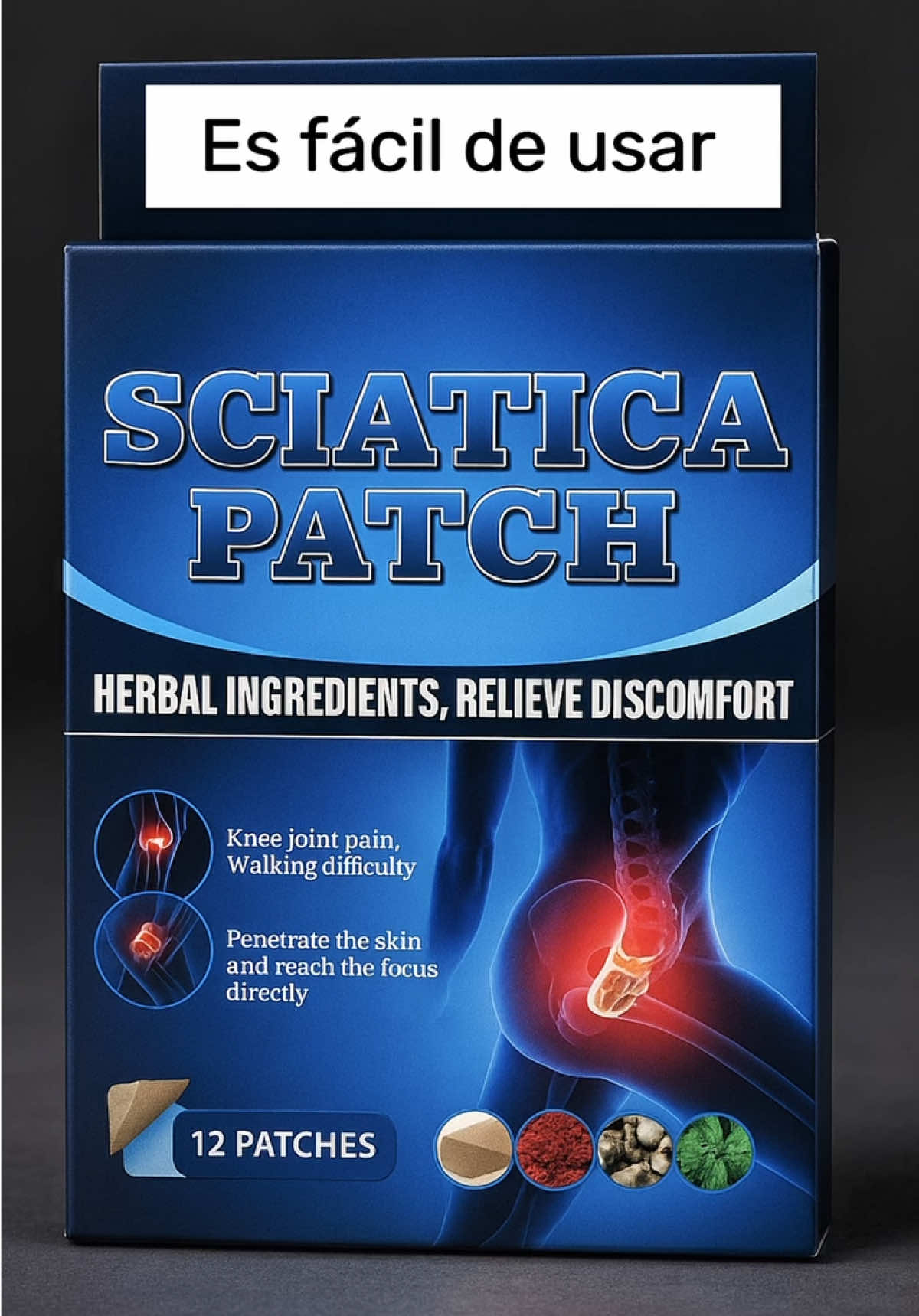 💊¿Otra vez pastillas? Tu cuerpo no necesita más químicos... necesita alivio real. 👉Prueba el parche que desinflama desde fuera, sin dañar dentro. #dolorciatico #saludnatural #nerviociatico  #dolorlumbar #remediosnaturales