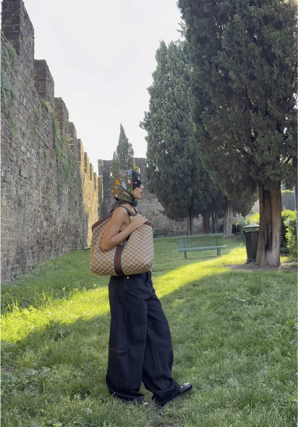 When in Florence…… Gucci Giglio. 🌸 @Gucci #GucciGuglio #ad 