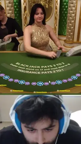 The table never lies ♠️ #blackjack #roobet #tiktokcasino #21moves #fyp