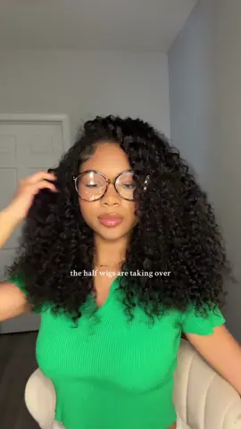water wave 18 inch half wig from @ohmyprettywigofficial 🎀🎀 #halfwig #halfwiginstall #fypage